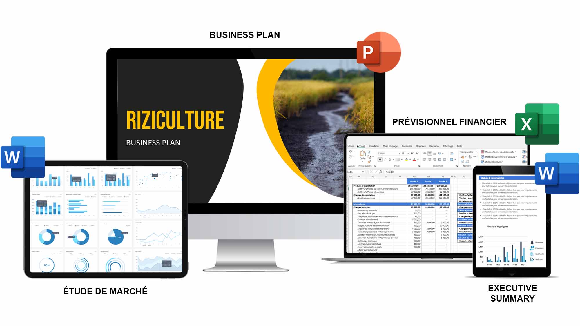 business plan riziculture